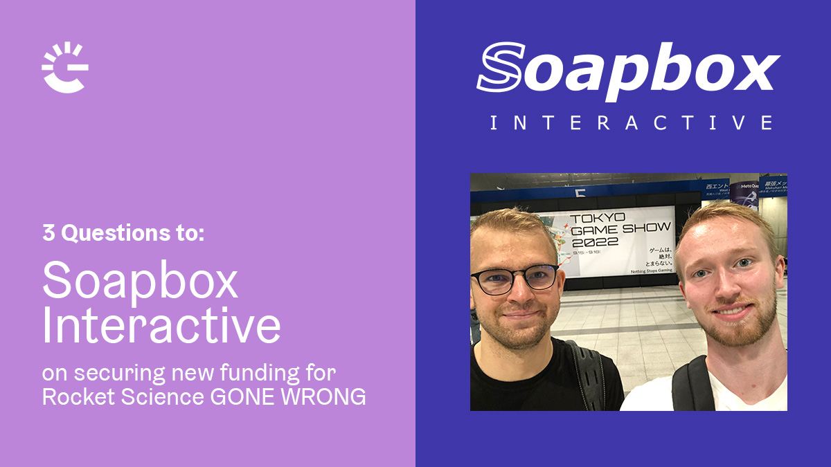 Three Questions to: Soapbox Interactive, working on Rocket Science GONE  WRONG | Gamecity Hamburg