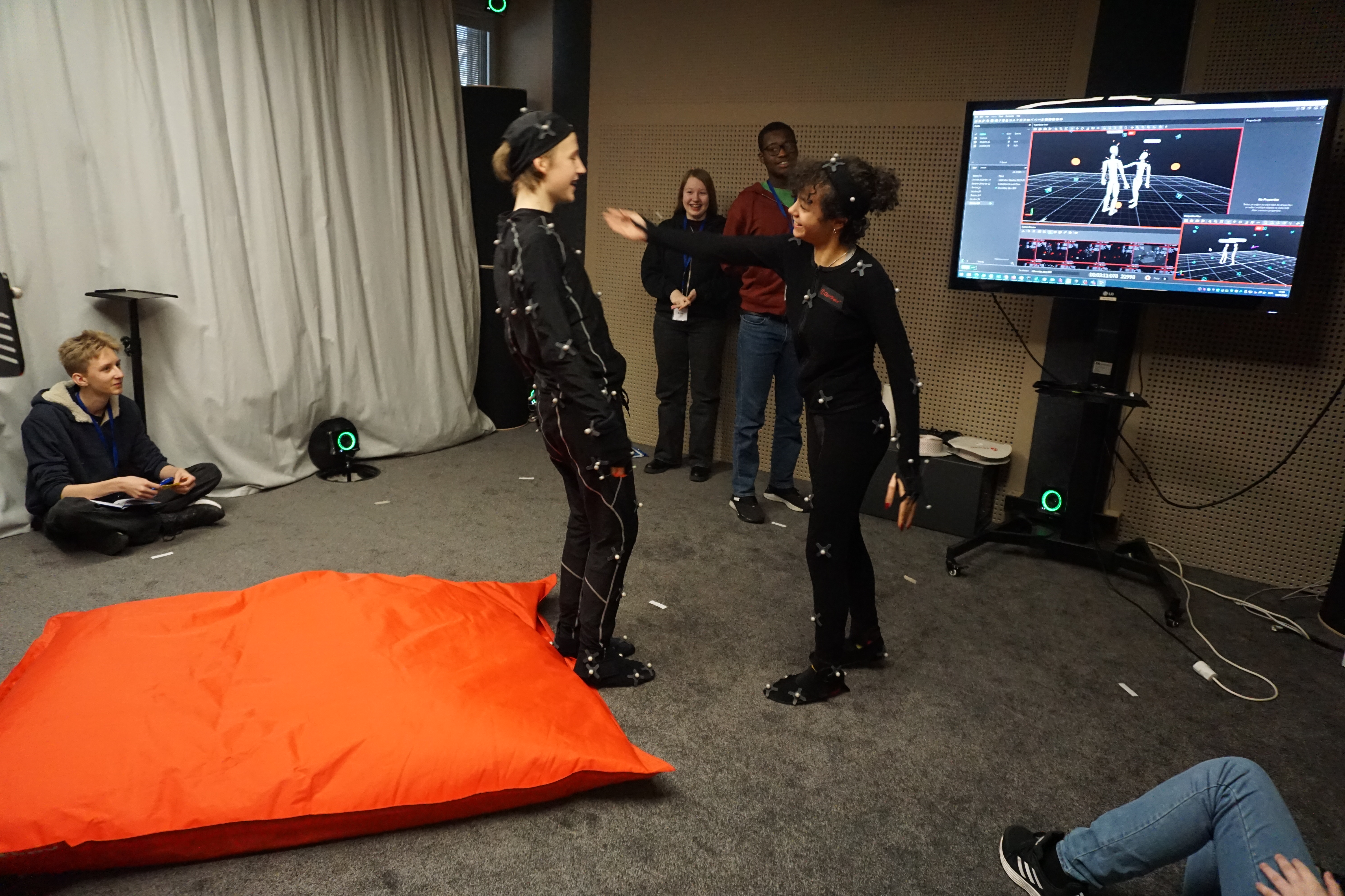 Motion Capturing in Action. Credit: Initiative Creative Gaming